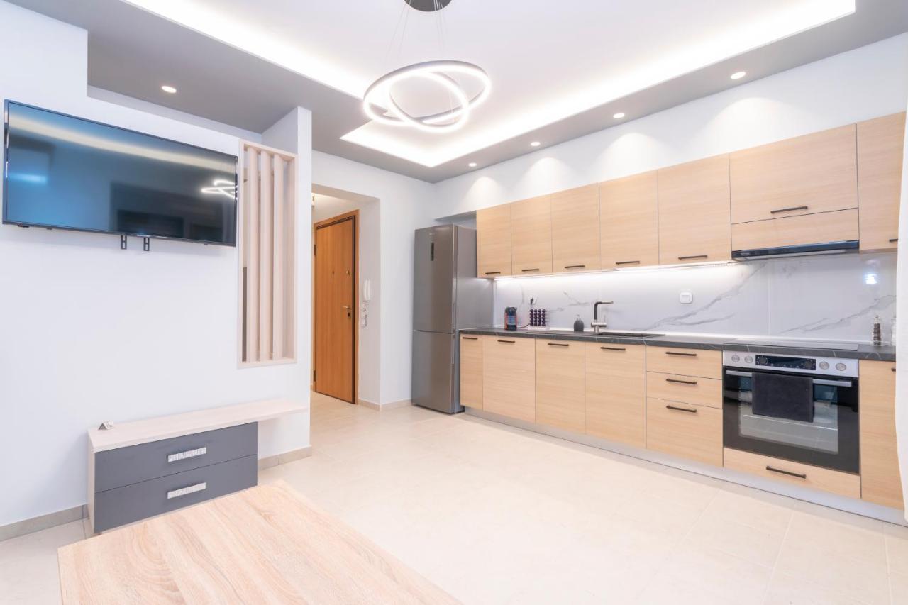 Sithoniars Luxury Ground Floor Apartment With Private Garden Neos Marmaras Esterno foto