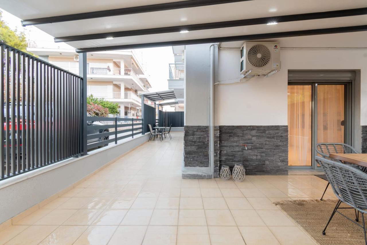 Sithoniars Luxury Ground Floor Apartment With Private Garden Neos Marmaras Esterno foto