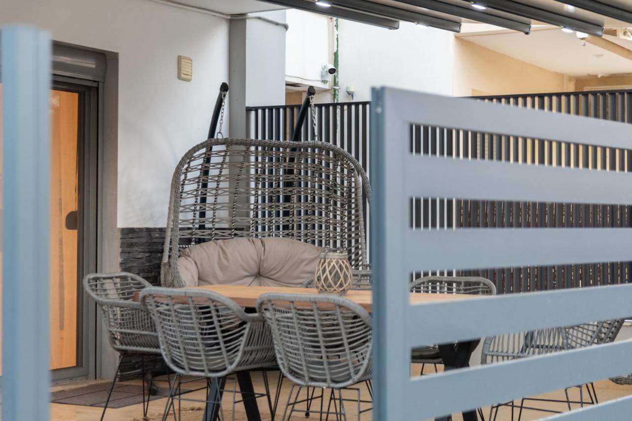 Sithoniars Luxury Ground Floor Apartment With Private Garden Neos Marmaras Esterno foto
